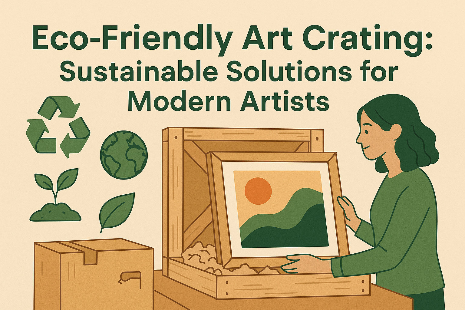 Eco-Friendly Art Crating: Sustainable Solutions for Modern Artists