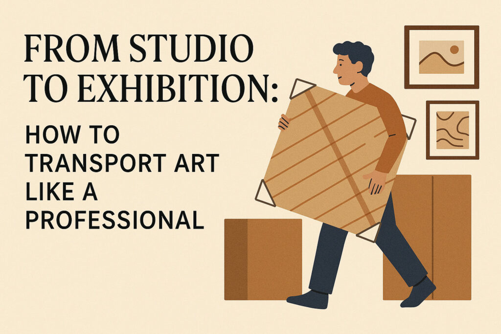 From Studio to Exhibition: How to Transport Art Like a Professional