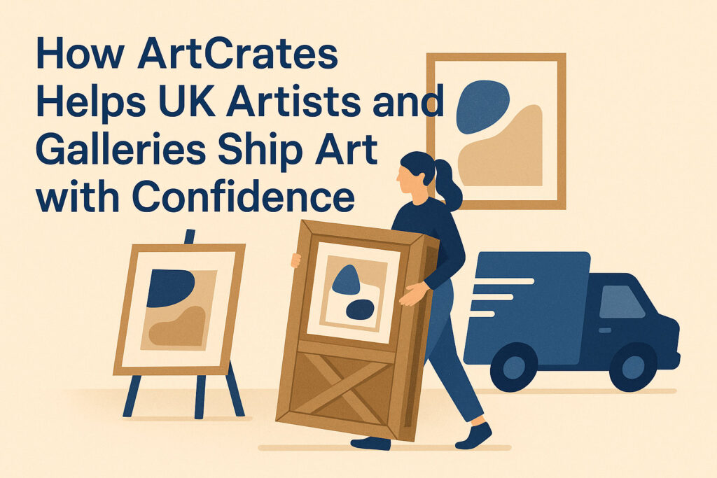How ArtCrates Helps UK Artists and Galleries Ship Art with Confidence