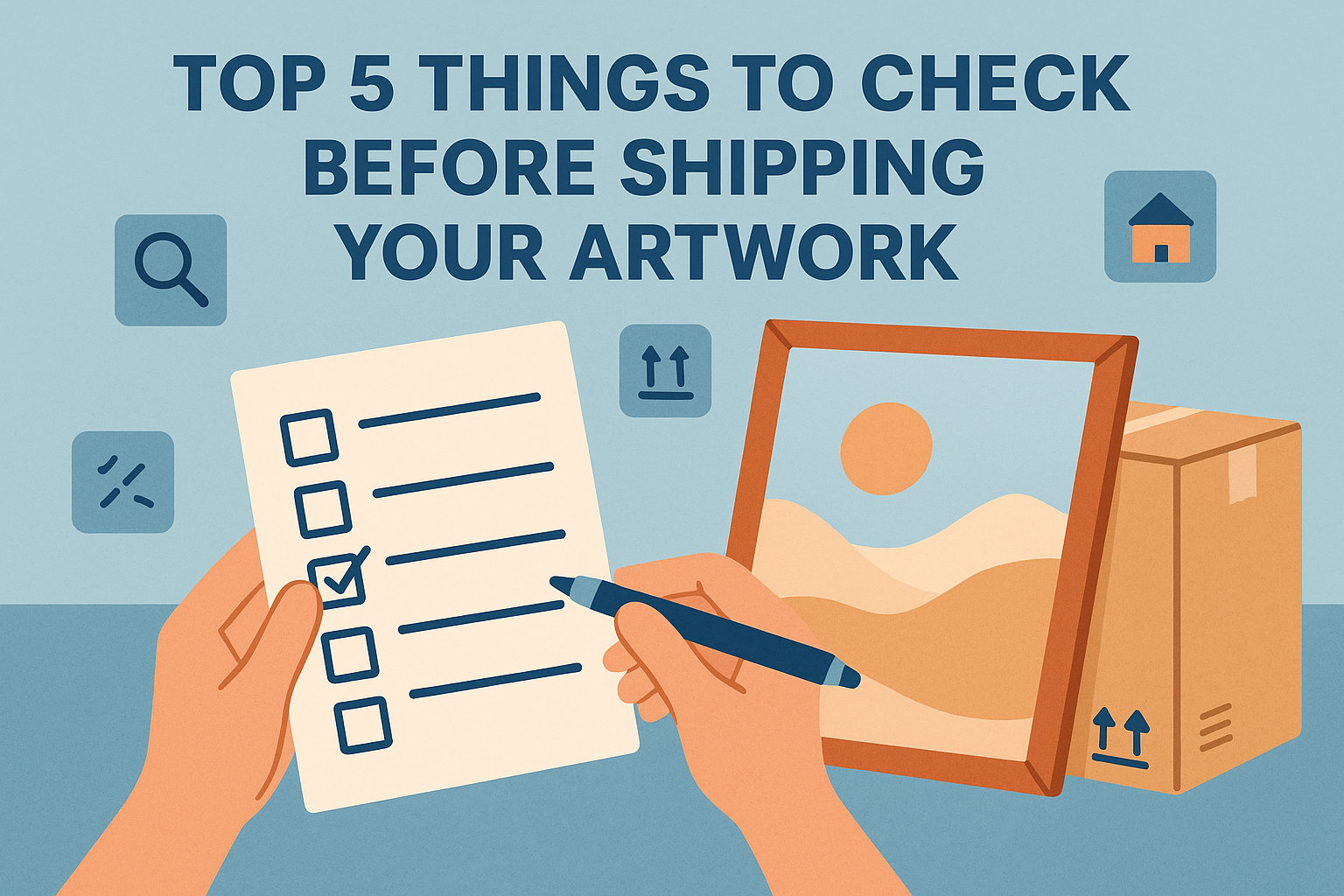 Top 5 Things to Check Before Shipping Your Artwork