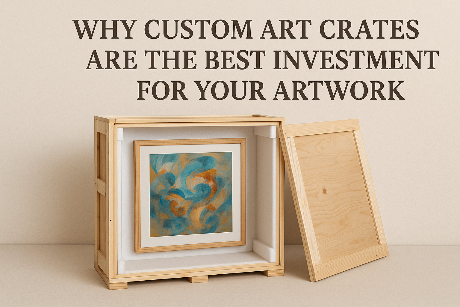 Why Custom Art Crates Are the Best Investment for Your Artwork